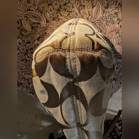 Coach Signature Canvas Tote Bag - Multicolor In Excellent Condition - Picture 5 of 13